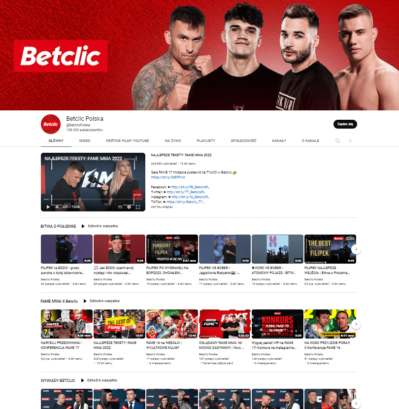 Newsy Betclic Bukmacher