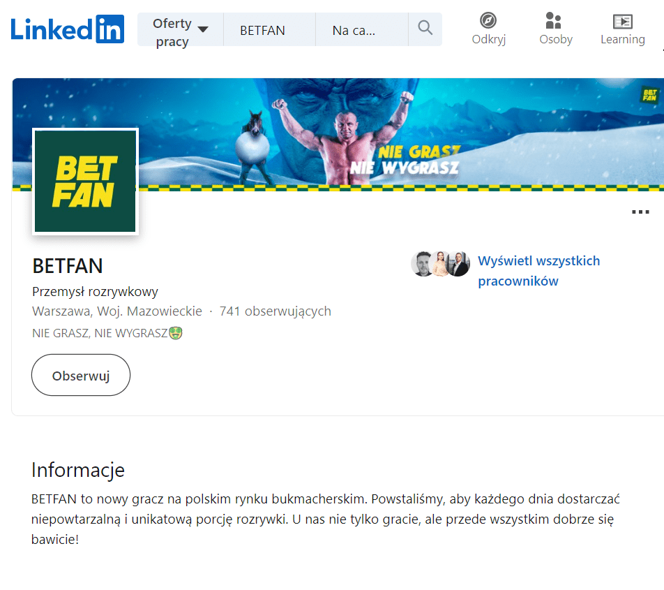 Newsy Bet Fan Bukmacher