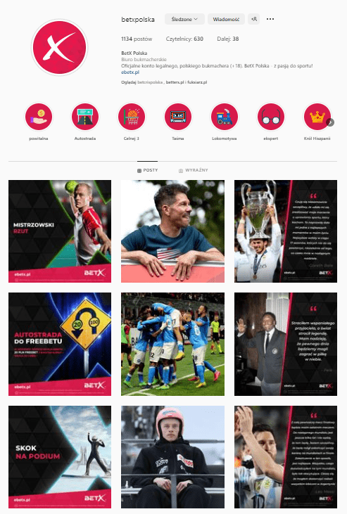 Instagram eBetX Promo