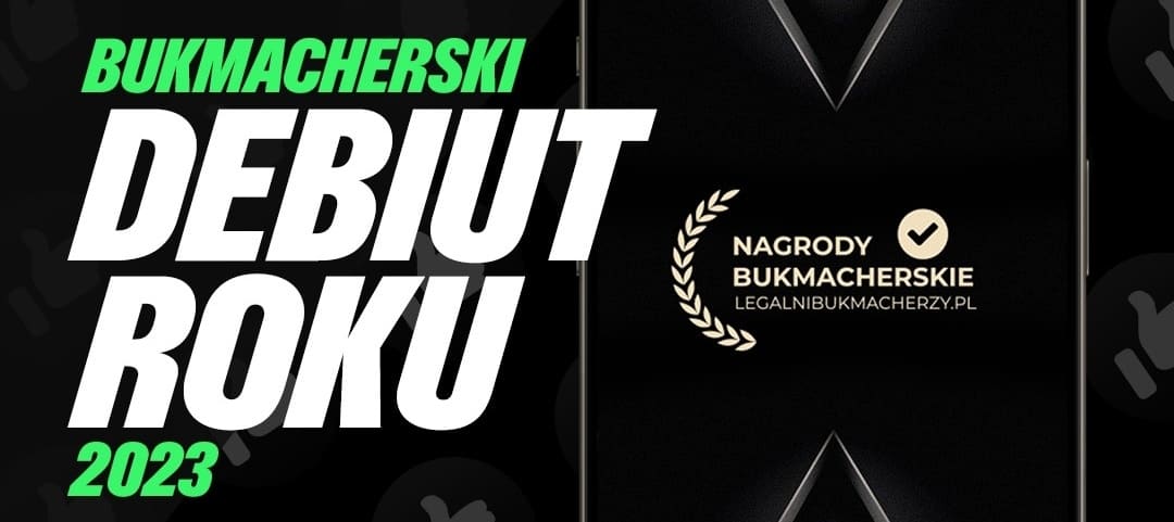Nagroda ComeON "Bukmacherski debiut roku 2023" Nagroda ComeON "Bukmacherski debiut roku 2023"