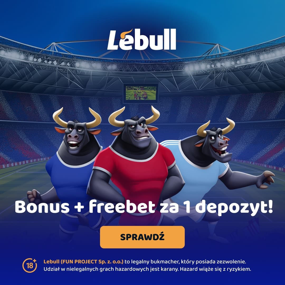 Bonus powitalny Lebull Bonus powitalny Lebull