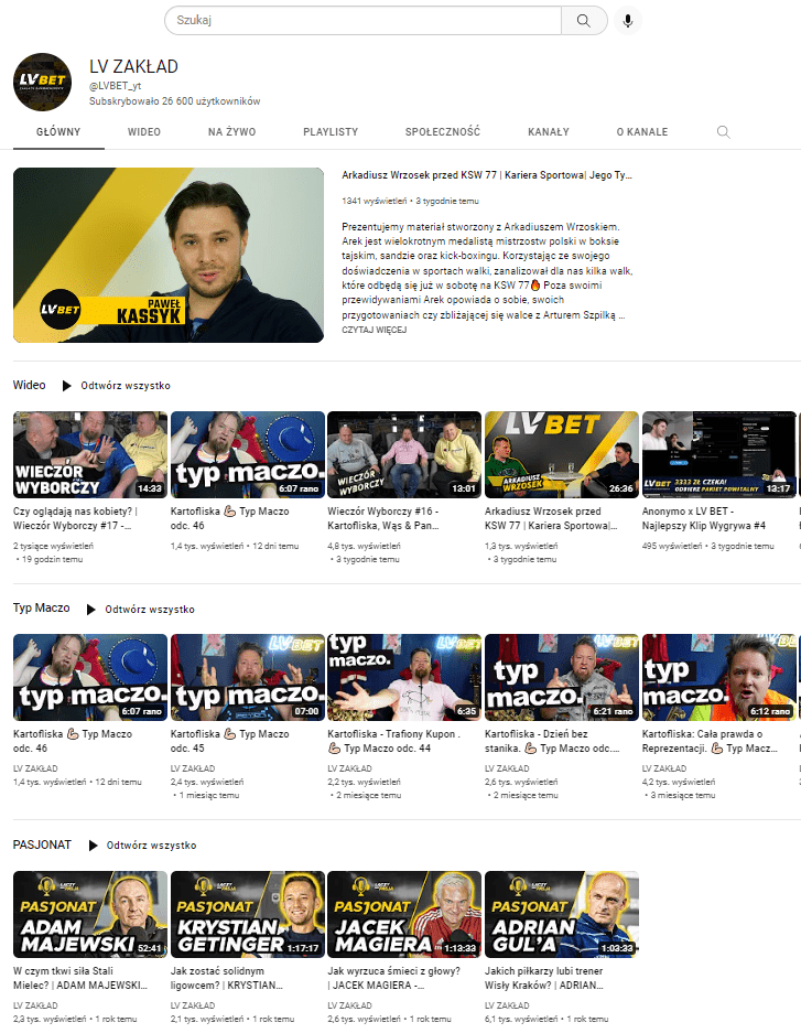 Newsy LVBet Bukmacher