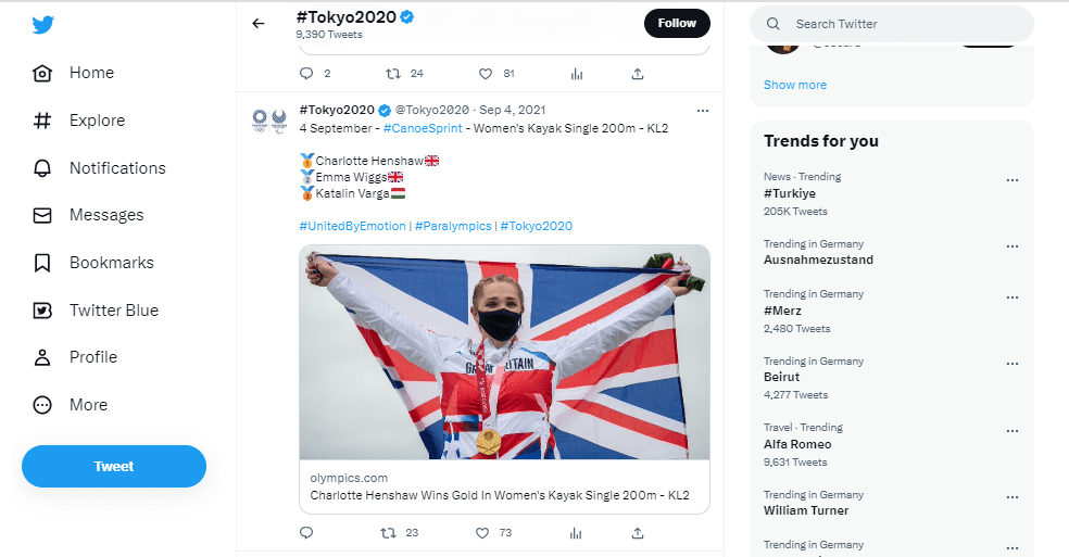 Tokyo 2020 Wielka Brytania